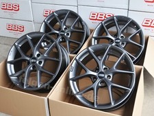 BBS SR himalaya grau 4 Felgen 7,5x17 Zoll ET45 SR005 für Seat Leon Typ 1P + 5F