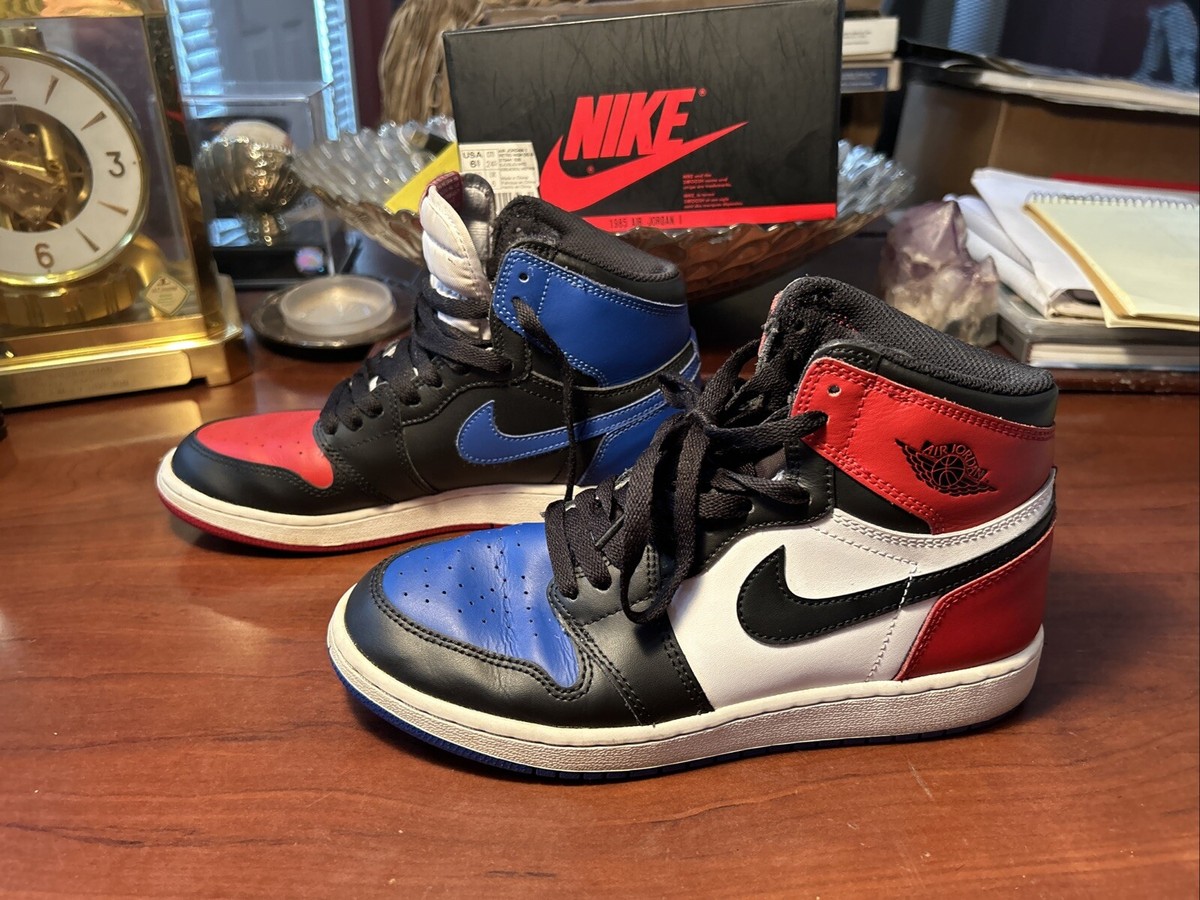 Size 6.5 - Jordan 1 Retro High OG Top 3 2016 -575441-026 | eBay