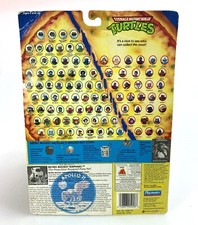 Retro Rocket Raphael Vintage TMNT Ninja Turtles Figure File Card Back 1994