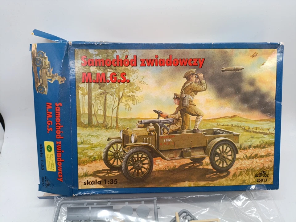 Samochol zwiadowczy M.M.G.S. 1/35 RPM kit §§ - Immagine 2 di 4