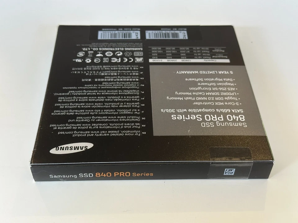 NEW SAMSUNG 840 Pro 2.5" 256GB SATA III Solid State Drive SSD MZ-7PD256BW Sealed - Image 4 of 4