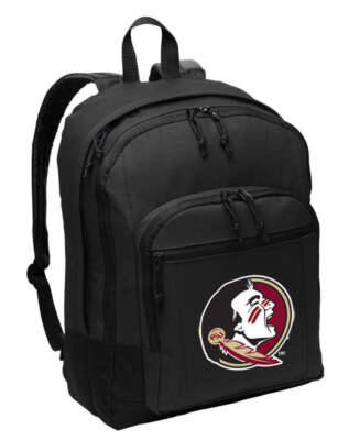Florida State Seminoles Backpack   FSU Medium Classic Bookbag 600D Polyester