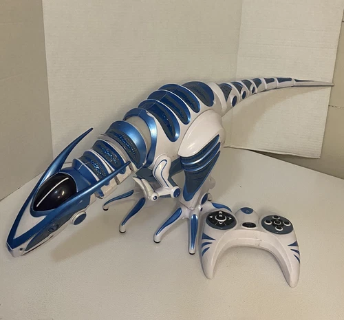 NOT WORKING, For Parts Only, WowWee Roboraptor Remote Control Dinosaur 32" Long