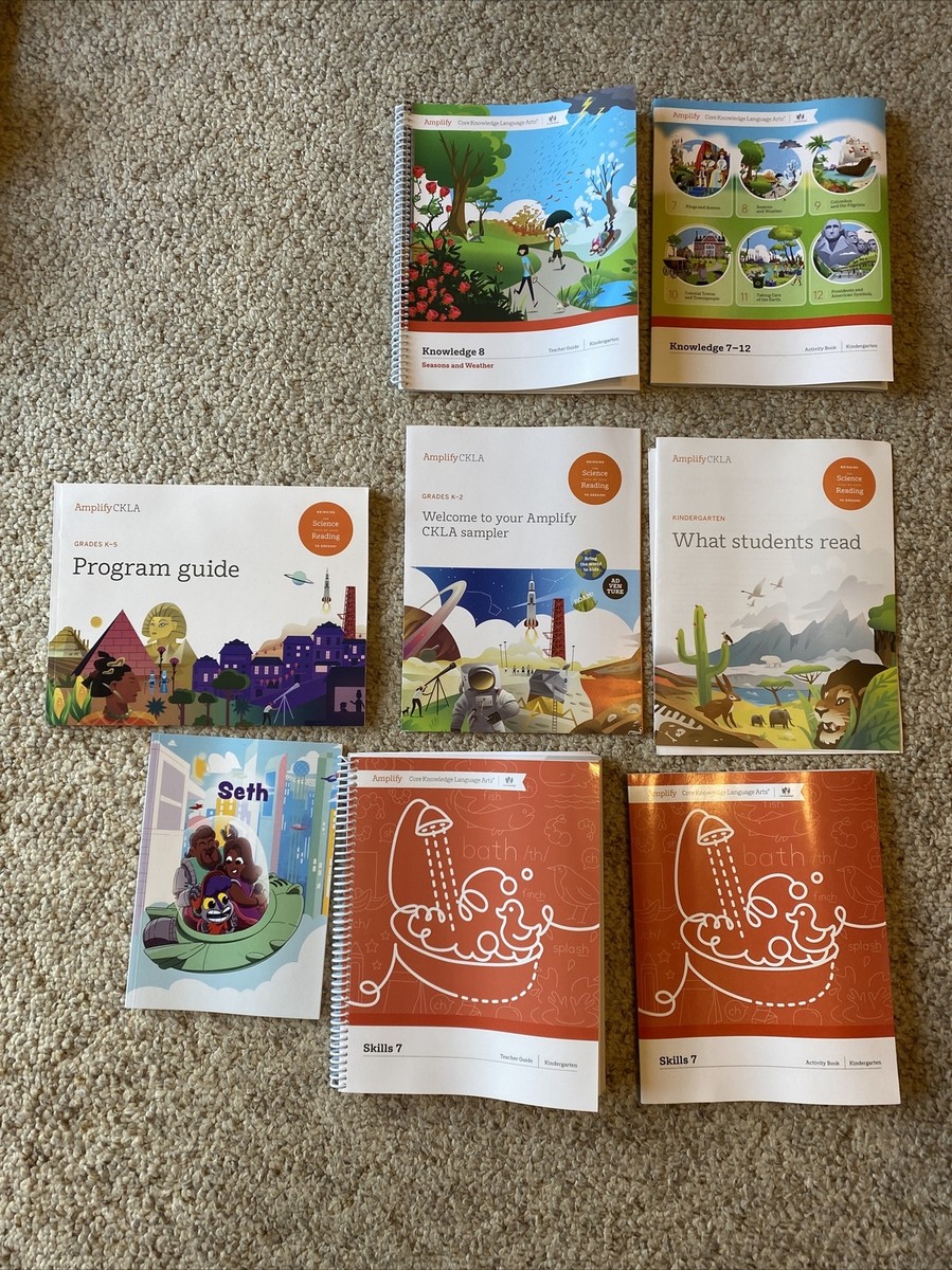 Amplify CKLA Grade K Kindergarten Core Knowledge Kit. NEW Skills 7