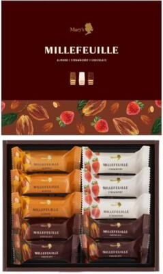 Mary's Mille-Feuille Chocolate Pie 3 flavors Japanese