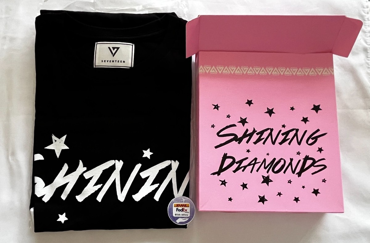 SEVENTEEN Shining Diamond' in Japan concert Black T-shirt