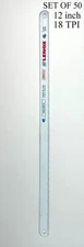 Lenox Hacksaw Blade Bi-Metal 12 inch 18TPI 218HE Set of 50