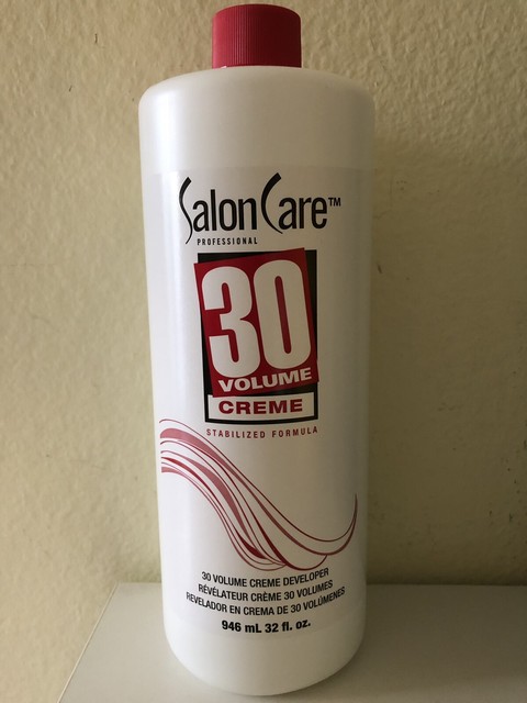 salon care 10 volume creme developer