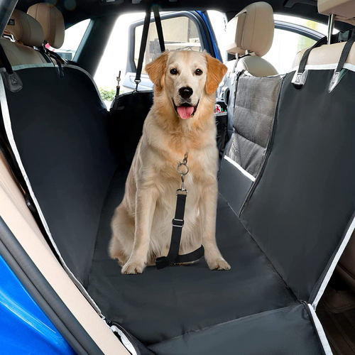 Dog Car Back Seat Cover Protector Waterproof NonSlip Pet Hammock For