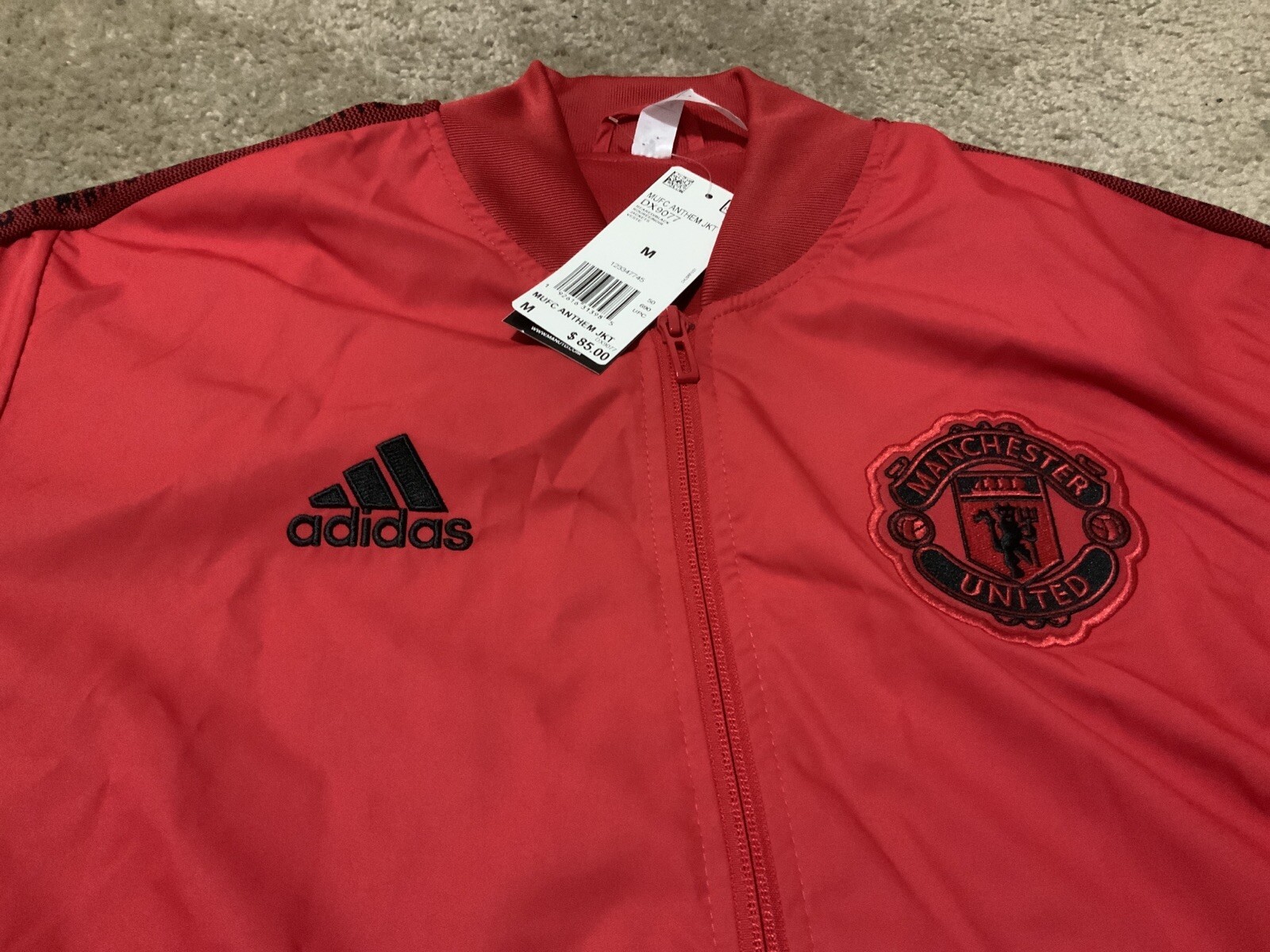 NWT Mens Adidas Manchester United MUFC 