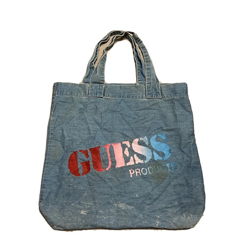 Vintage Guess Denim Tote | eBay