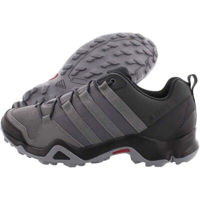 adidas Outdoor Terrex AX2R Carbon/Grey Four/Solar Slime Men's