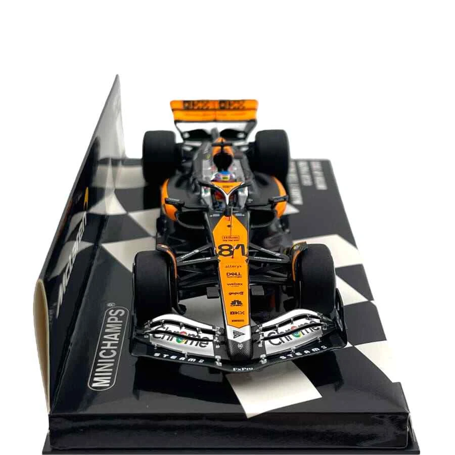 Modellino F1 Minichamps 1/43 McLaren MCL60 Oscar Piastri #81 British GP 2023 ... - Immagine 2 di 4
