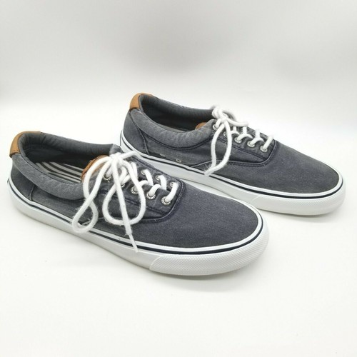sperry striper gray