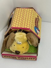 Vintage 1986 TARA TOYS Kennel Kuddlees In Original Box  Plush Dog Puppy