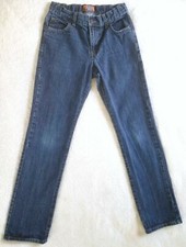 Old Navy Boy's Jeans Size 14 Skinny Blue Adjustable Waist Band.