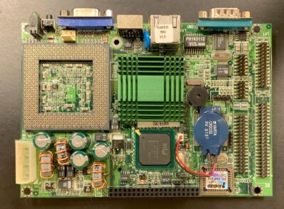 IEI WAFER-7850 3.5'' form factor, Socket 370 (Celeron/PIII) single board computer