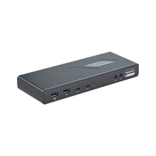 Codi A01200 Dual 4K HDMI DisplayPort RJ45 Audio IO 3.5mm USB-A USB-C Uni Dock - Imagen 2 de 4