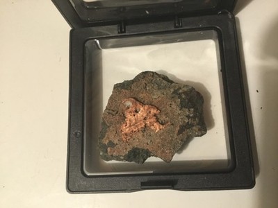 Beautiful Native Copper on matrix, Natural Mineral Specimen
