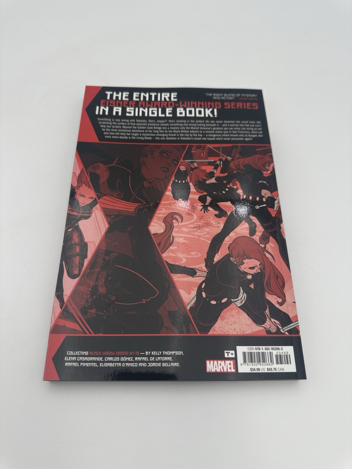 BLACK WIDOW BY KELLY THOMPSON TPB alternate view 2