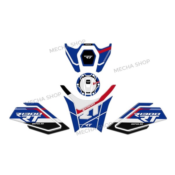 Eurowagens R1300RT ZubehöR 3D Harz Tankpad Schutzset Impulse Kit-image