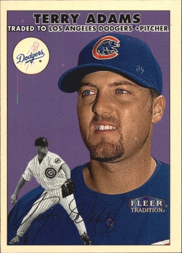 2000 Fleer Tradition Terry Adams #356 card