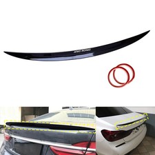 MP�Stil Schwarz Spoiler Sportlichen Look Heckspoiler F�r BMW 7er G11 G12 2015-22