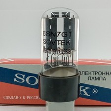 NEW GAIN TESTED SOVTEK 6SN7GT/MAXI TESTED 