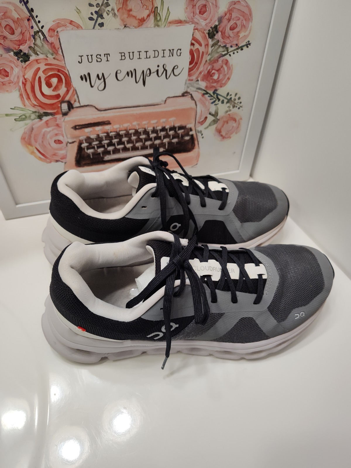 On Cloud Cloudrunner Eclipse Black Running Traine… - image 15