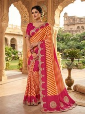 SAREE BLOUSE INDIAN NEW SARI PAKISTANI WEDDING DESIGNER BOLLYWOOD PARTY WEAR