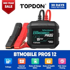 Topdon Btmobile Pros Bluetooth 12v 24v Battery Tester Alternator Agm Analyzer