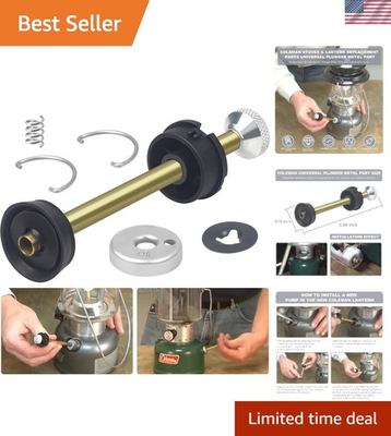 #ad Universal Metal Plunger Pump 4 Inch Kit Compatible with Coleman Models $15.99