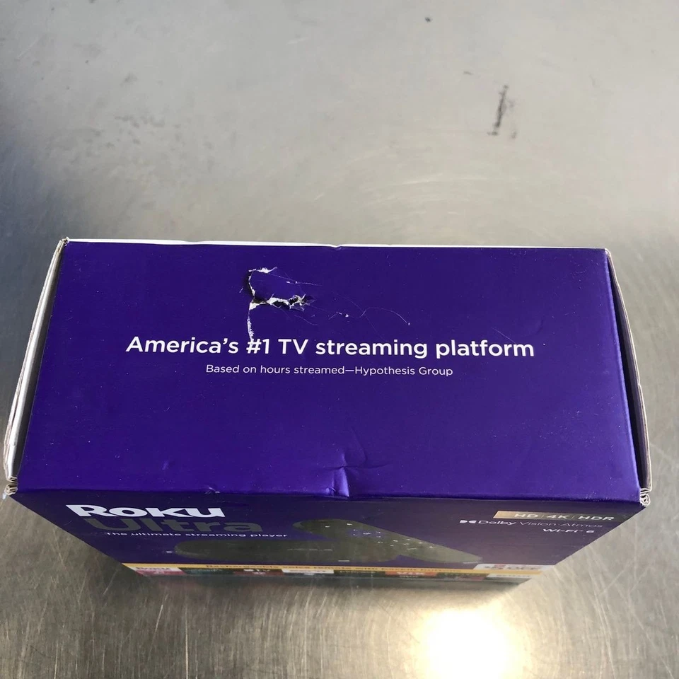 New Roku Ultra HD | 4K | HDR Dolby Vision Atmos Wi-Fi 6 Streaming Player 4850RW - Image 4 of 4