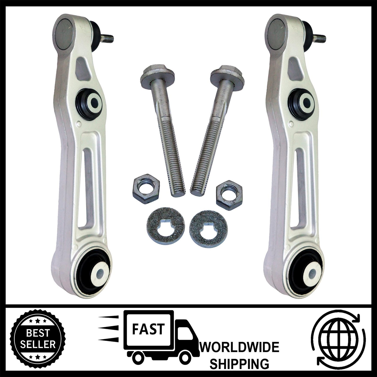FOR Tesla Model S, Model X  (Front LH & RH) Lower Track Control Arms & Bolt Kit