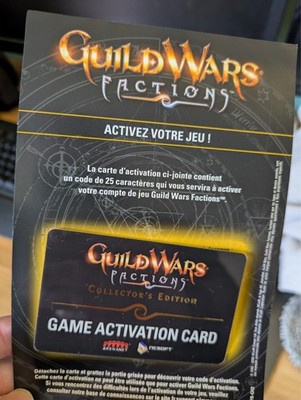 New! Guild Wars Factions Collector's Edition 100% working code! Mini Kuunavang