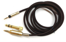 Replacement headphone cable compatible with Audio-Technica ATH-M50x / M40x /M70x