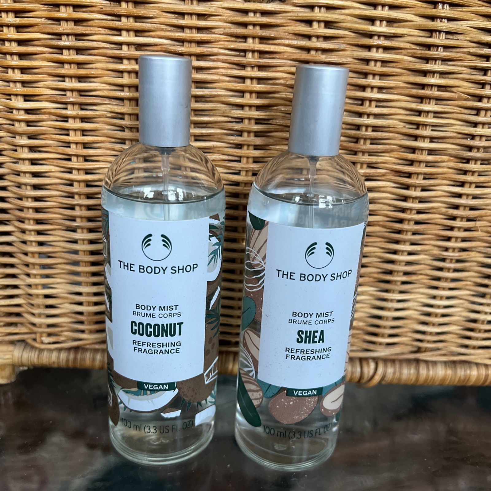The Body Shop Shea & Coconut Body Mist 3.3 Ounces