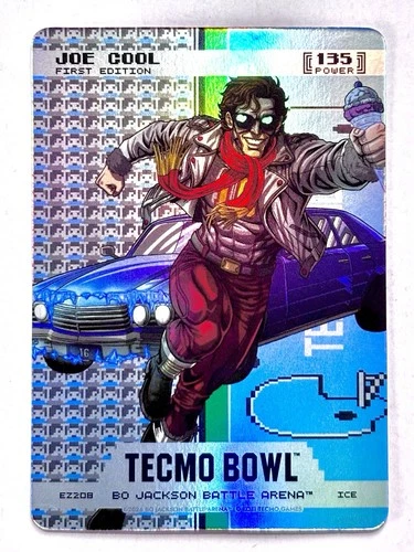 Bo Jackson Battle Arena Tecmo Bowl ‘Joe Cool’ Joe Montana Ice Endzone #EZ208