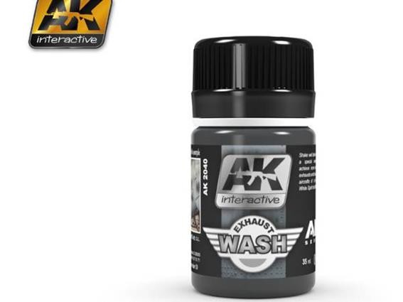 AK Interactive 02040 35ml - Exhaust Wash