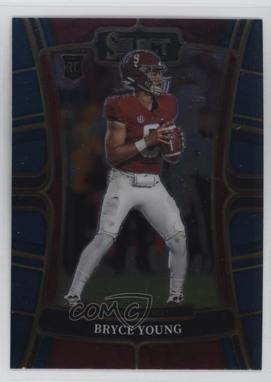 2023 Panini Select Draft Picks Concourse Blue Bryce Young #1 Rookie RC 11h3