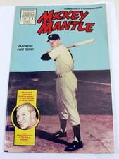Mickey?Mantle?#1?Magnum?Comics?1991?Fantastic?First?Issue?New?York?Yankees?HOF