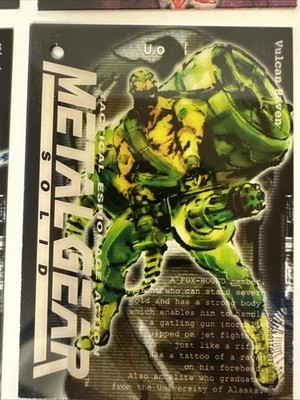 その他 L GEAR SOLID Trading Card #10 GOLDEN Metal Gear Solid Video Gaming Trading Cards for sale | eBay