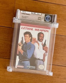 Lethal Weapon Nintendo NES 9.4 BOX A+ Seal WATA Rated CGC VGA x New Rare Sega