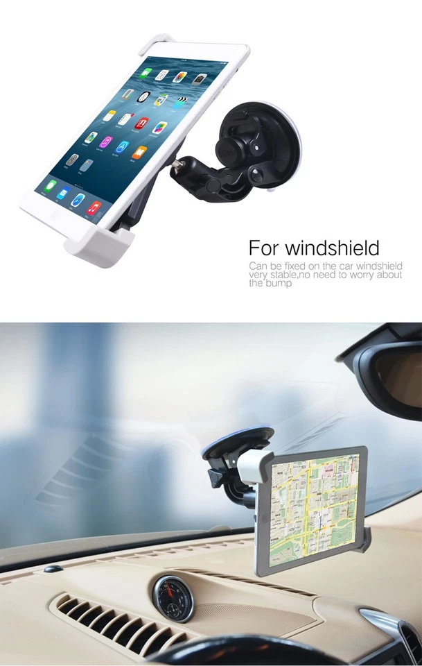 Support Pare-Brise pour Apple iPad mini 4 Monture Tablette Voiture Socle Mount H - Photo 4/4