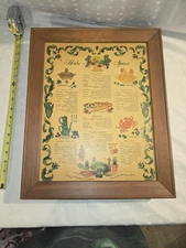 1970 John Wagner Vintage Wooden 3-Tier Spice Rack Cabinet MCM