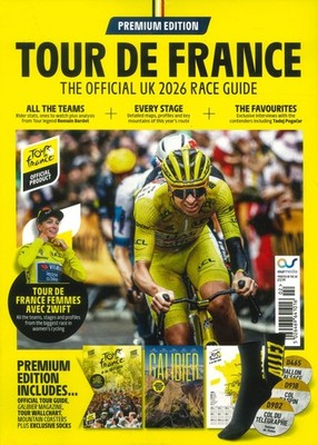 UK Tour de France Premium Edition Official 2026 Race Guide, Magazine, Wallchart
