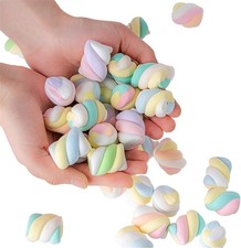 20PCS Artificial Marshmallow Fake Cotton Candy Dessert Model Decoration G