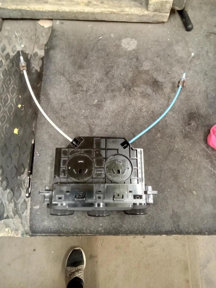 Subaru Forester 2014-2015 calefacción aire acondicionado temperatura control manual OEM Foto 2 de 3