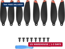 8 Pcs Black Propellers for DJI Mini 2 Mini 2 SE 4K