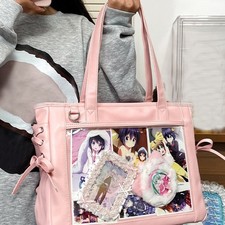 New Girls Ita Bag Transparent Student Shoulder Bag Handbag Cosplay Crossbody Bag